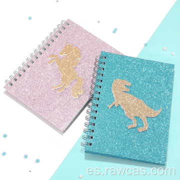 Notebooks premium Kawaii Spiral Diaral Journal para niños